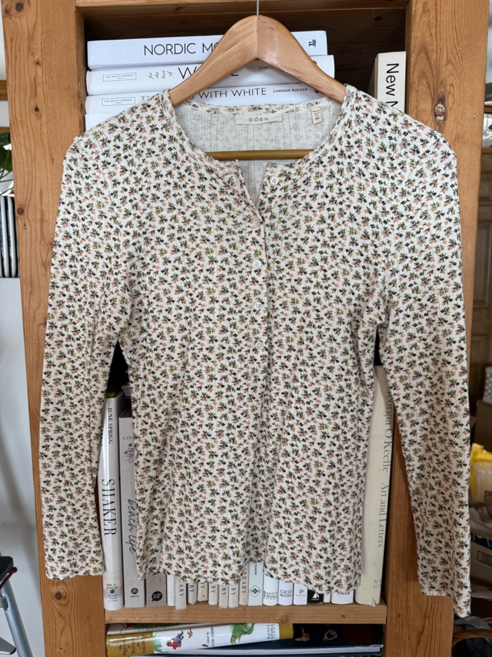 Doen Floral Cotton Tee women’s Medium